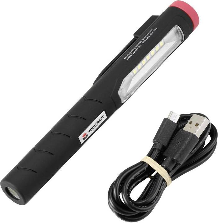 Actual product image Toolcraft LED inspection lamp rechargeable (120 lm)