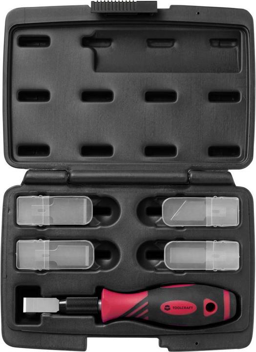 Actual product image Toolcraft 41pcs. scraper set 12mm, 16mm, 20mm aluminium