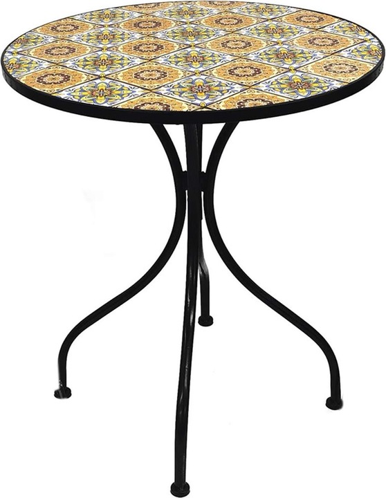 Actual product image Mojawo Mosaic mosaic table garden table bistro table table Ø60x70cm (60 cm)