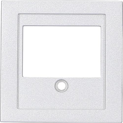 Actual product image EGB Karre central disc for telephone socket TAE silver