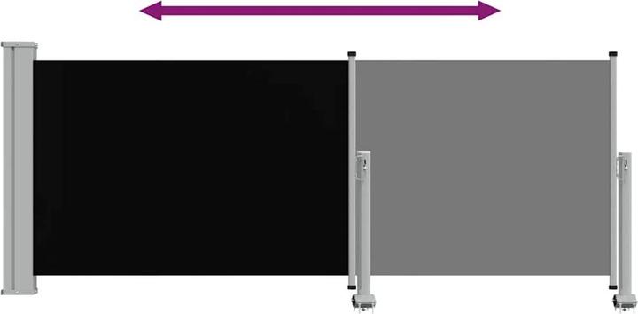 Produktbild vidaXL Seitenmarkise (3 m)