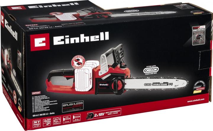 Actual product image Einhell GE-LC 36/35 Li Solo (Battery chain saw)