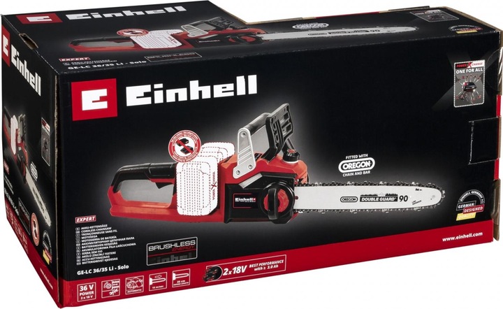 Image du produit Einhell GE-LC 36/35 Li Solo (Tronçonneuse à batterie)