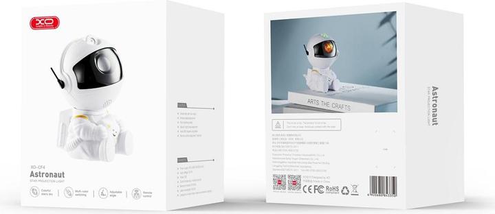 Produktbild xO Projektor LED CF4 Astronaut Stern und Galaxie