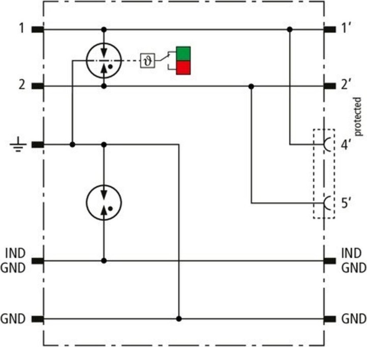 Produktbild Dehn 922220 DBX TC B 180 DBX TC B 180 Blitzstromableiter DEHNbox