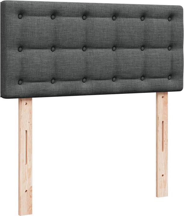 Produktbild VidaXL Bo x springbett mit Matratze 140 x 190 cm Stoff (140 x 190 cm)