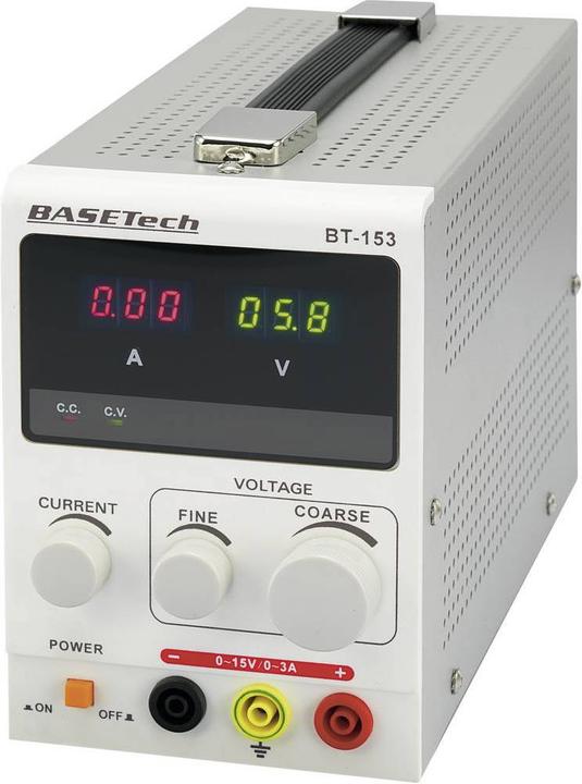 Basetech Einstellbares Labor-Netzteil