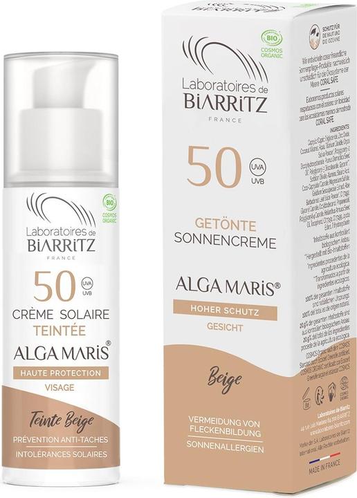 Produktbild Laboratoires de Biarritz Crème Solaire Visage Teintée (Sonnencreme, SPF 50, 50 ml)