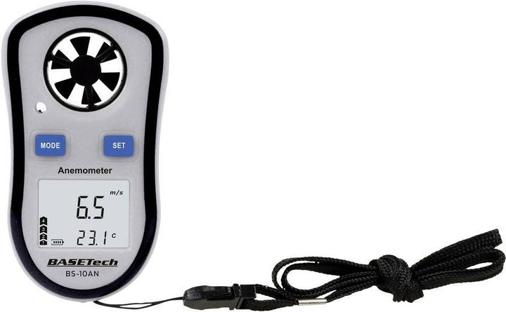Image du produit Basetech Anémomètre BS-10AN 0,1 à 30