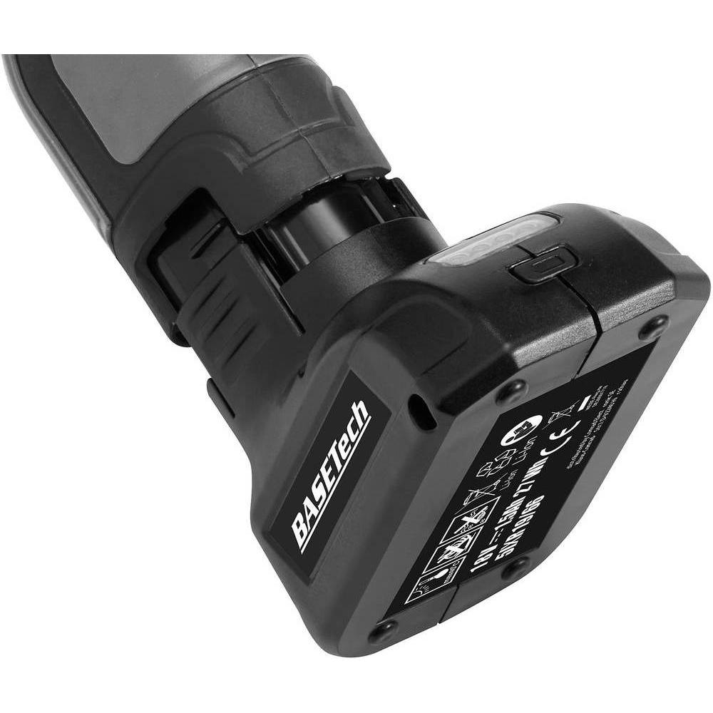 Thumbnail - Basetech, Werkzeugakku + Ladegerät, Li-Ion Akku 18 V/1.5 Ah (18 V)
