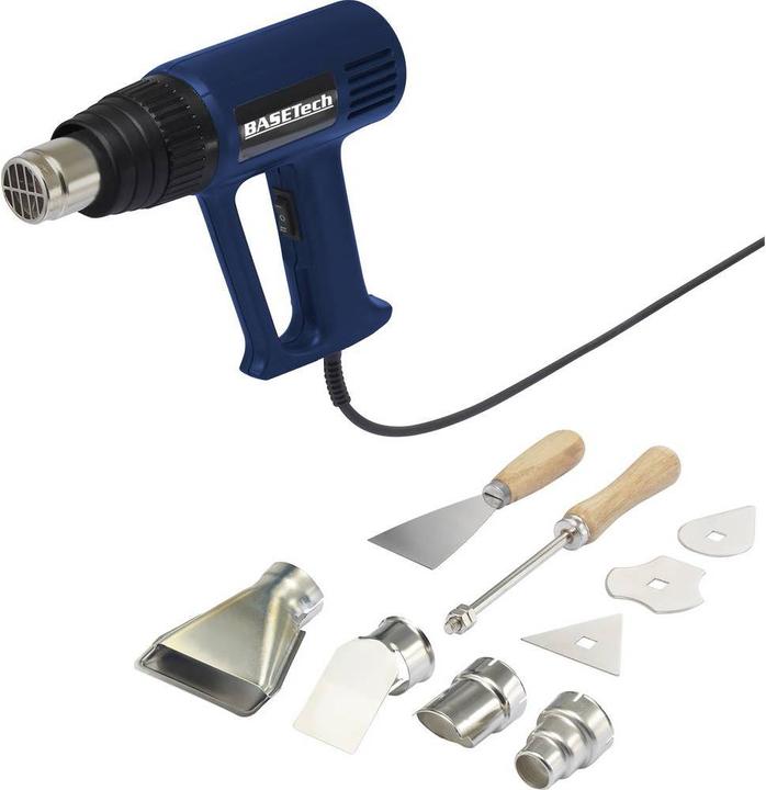 Produktbild Basetech Heissluftgebläse 550 °C 2000 W