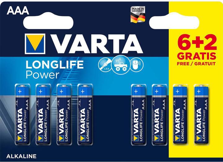 Actual product image Varta 4903 B6+2 (8 pcs., AAA)