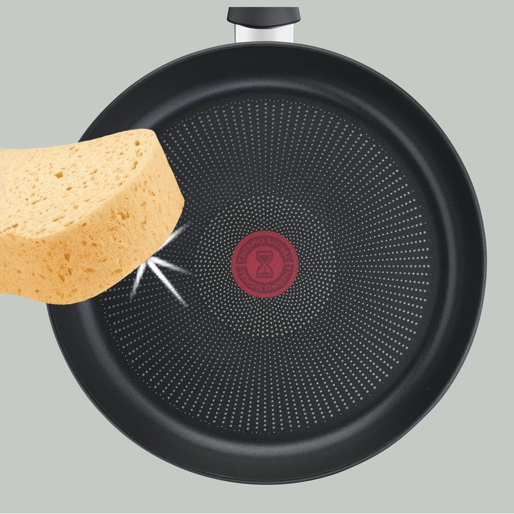 Actual product image Tefal Hard Titanium PRO pan 20cm (20 cm, Pan set + pot set, Aluminium)