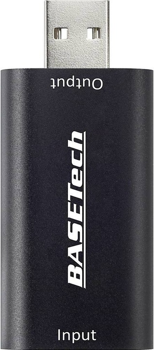 Produktbild Basetech USB 2 Game Capture Video Grabber, HDMI (PC)