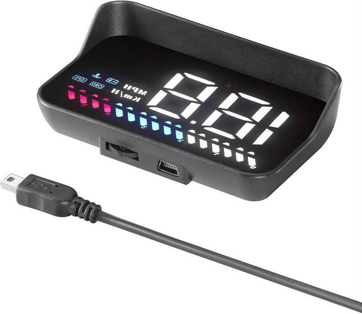 Basetech HUD-3.5 Mehrfarbiges 8.9 cm (3.5”³) Head-Up-Display