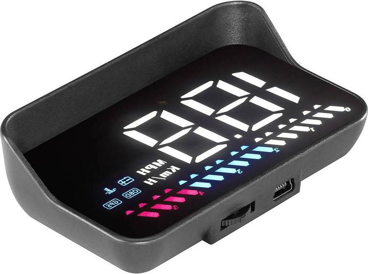 Produktbild Basetech HUD-3.5 Mehrfarbiges 8.9 cm (3.5”³) Head-Up-Display
