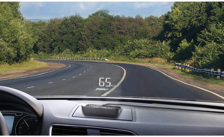 Produktbild Basetech HUD-3.5 Mehrfarbiges 8.9 cm (3.5”³) Head-Up-Display