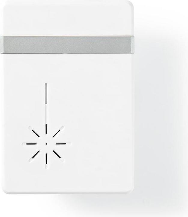 Actual product image Nedis Wireless Doorbell Set Battery Powered 3 V DC 1x CR2032 Volume: 80 dB Signal Range: 300 m IP44 (Funk)