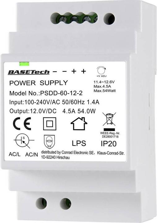 Produktbild Basetech DIN Rail Netzteil