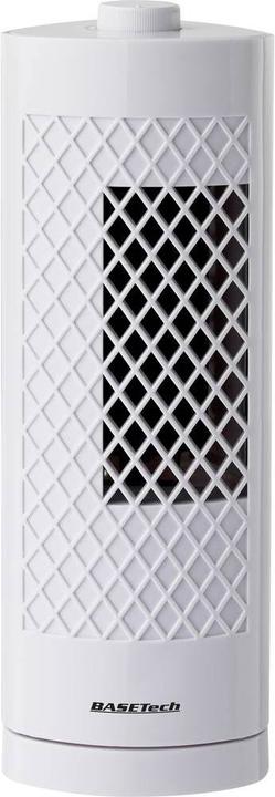 Productafbeelding Basetech Tafelventilator 33 cm Mini-torenventilator, 25 W, wit (58 dB)