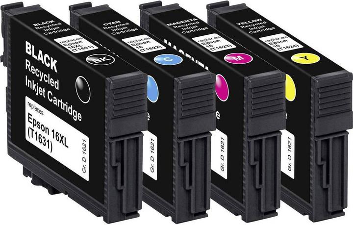 Produktbild Basetech Tintenpatronen Kombi-Pack - Ersatz (M, C, Y, BK)