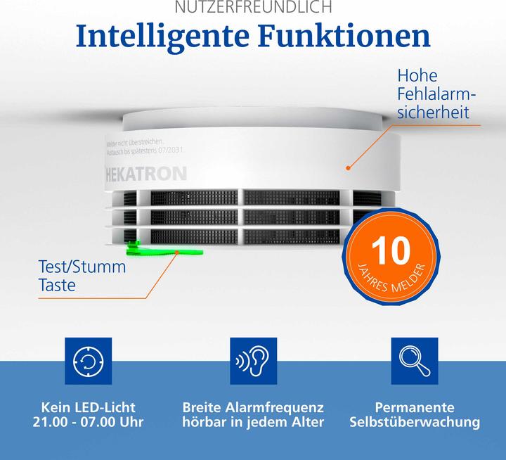 Actual product image Hekatron Genius Plus