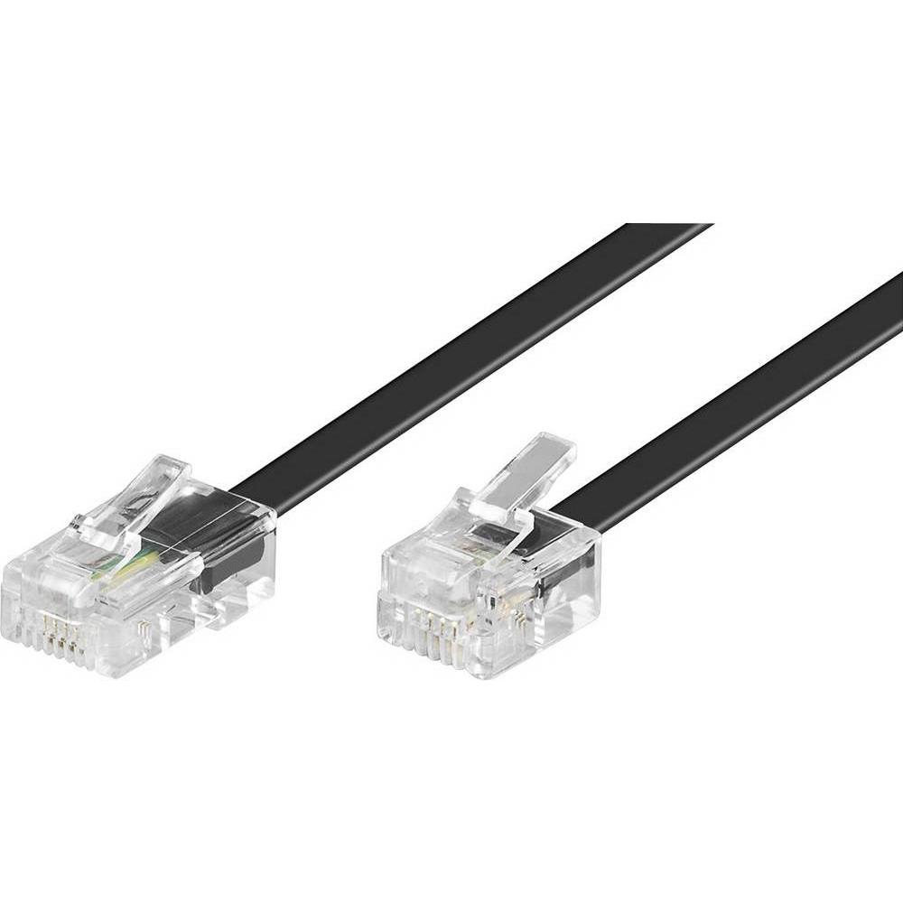 Basetech Verbindungskabel ISDN zu Analog + DSL-Splitter zu DSL-Modem 10 m (BT-1602116)