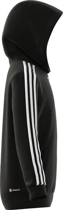 Produktbild adidas Kinder-Hoody mit durchgehendem Reissverschluss und Streifen (152)