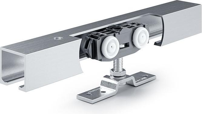 Produktbild Magni Geze Schiebetürbeschlag 80 NT Flügelbreite 50-84cm