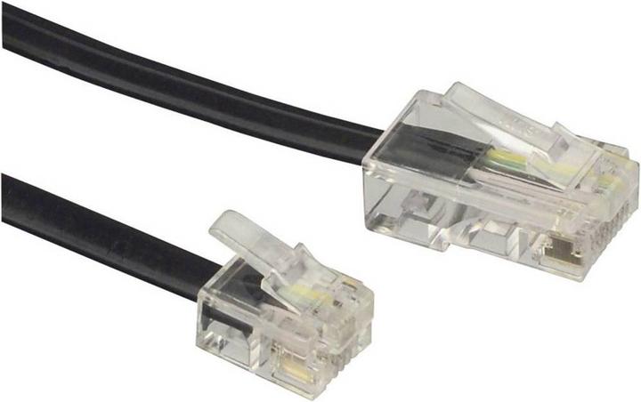 Actual product image Basetech Connecting cable ISDN to analogue + DSL splitter to DSL modem 15 m