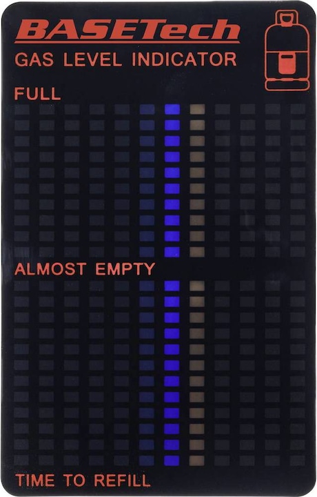 Actual product image Basetech Gas bottle level indicator (100 mm)