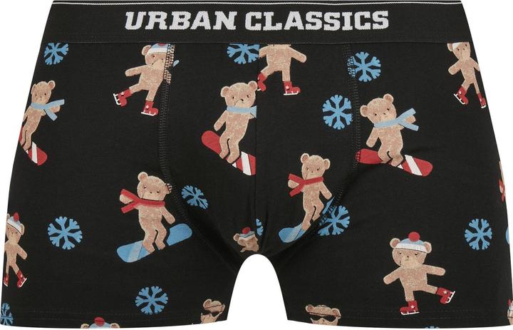 Actual product image Urban Classics Organic X-Mas Boxer Shorts 3-Pack (5XL, pack of 3)