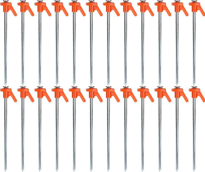 Immagine prodotto Redcliffs Picchetti per tende in ferro, 24 pezzi, 21 cm