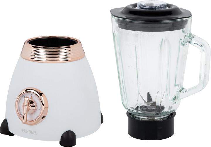 Image du produit Furber Wasserkocher, Standmixer und Toaster Set, Rosegold