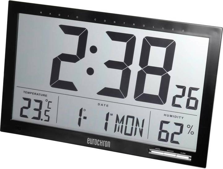Produktbild Eurochron Funk-Wanduhr