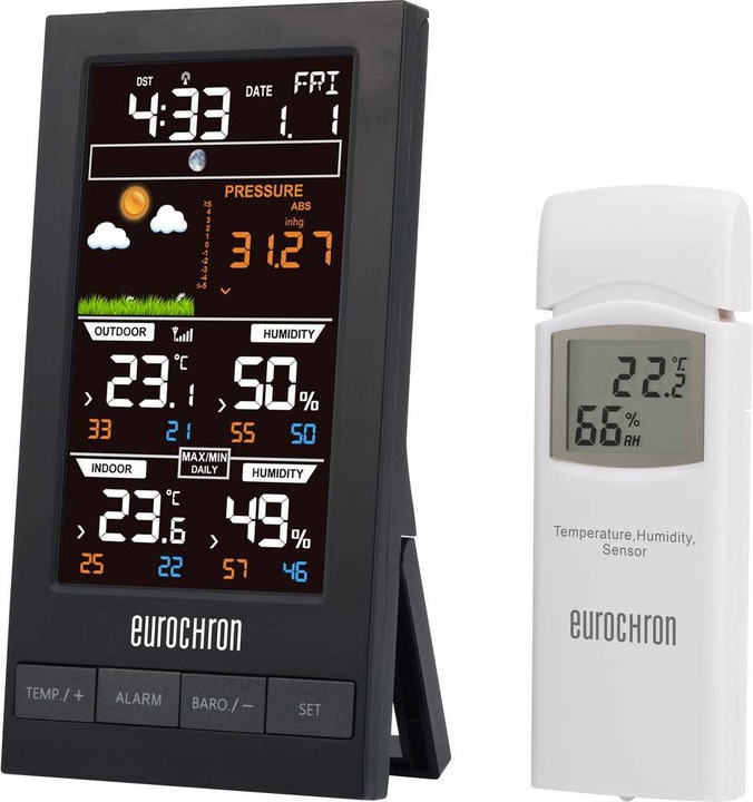 Produktbild Eurochron Funk-Wetterstation