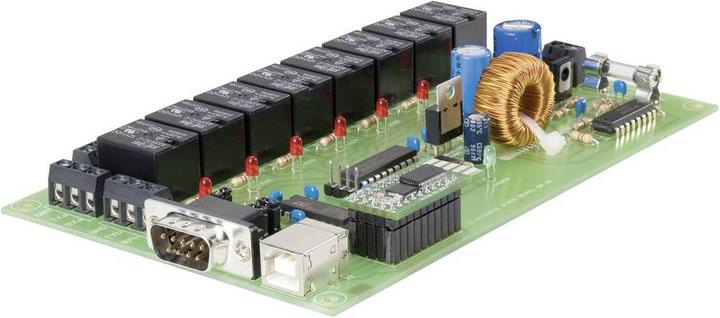 Actual product image Conrad Components 8x relay card