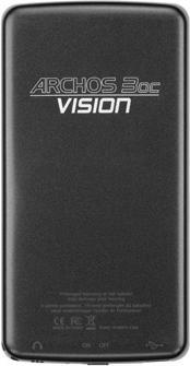 Actual product image Archos 30c vision, 8GB multimedia player, touchscreen (8 GB)