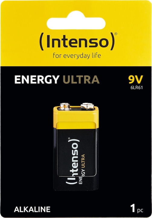Actual product image Intenso Energy Ultra (1 pcs., 9V Block, 560 mAh)