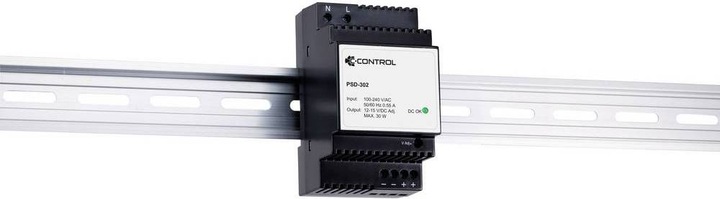 Produktbild C-Control Hutschienen Netzteil 12 V 30 W, Standby-Modus <0.3 W