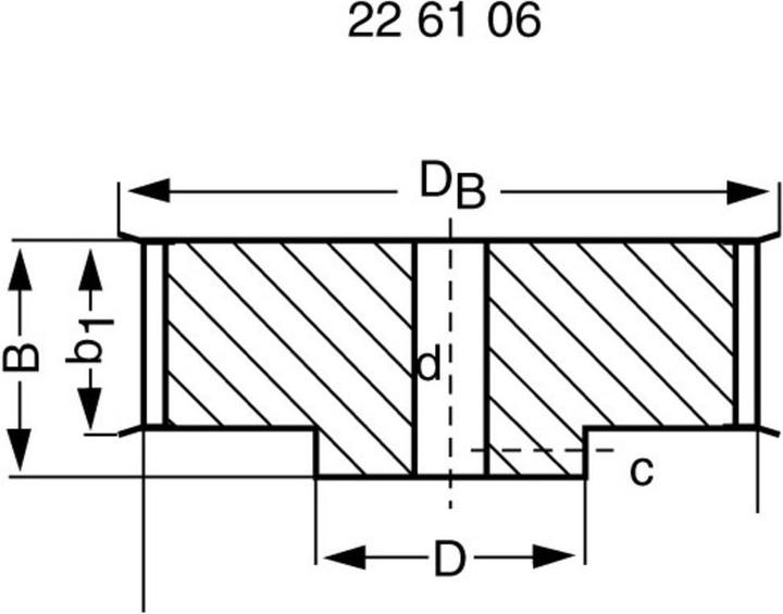 Actual product image Reely Aluminum timing belt pulley Bo