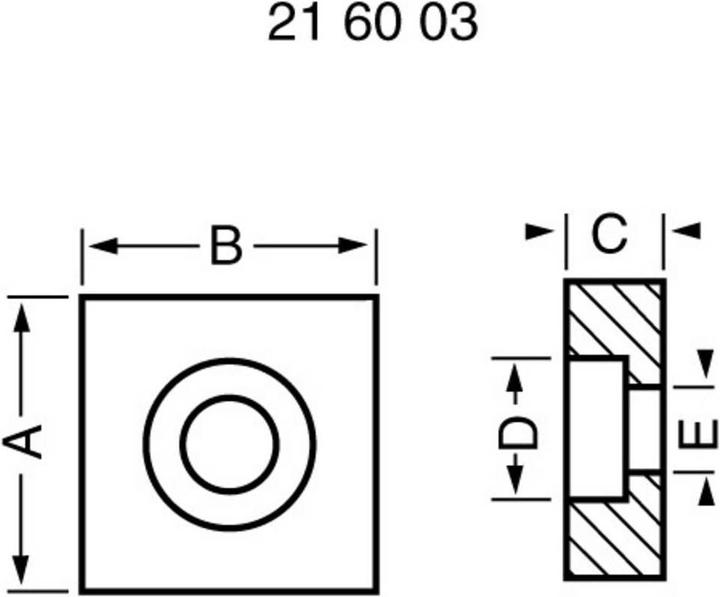 Produktbild Reely Lagerbock 22 Bohrungs-Ø: 22 mm