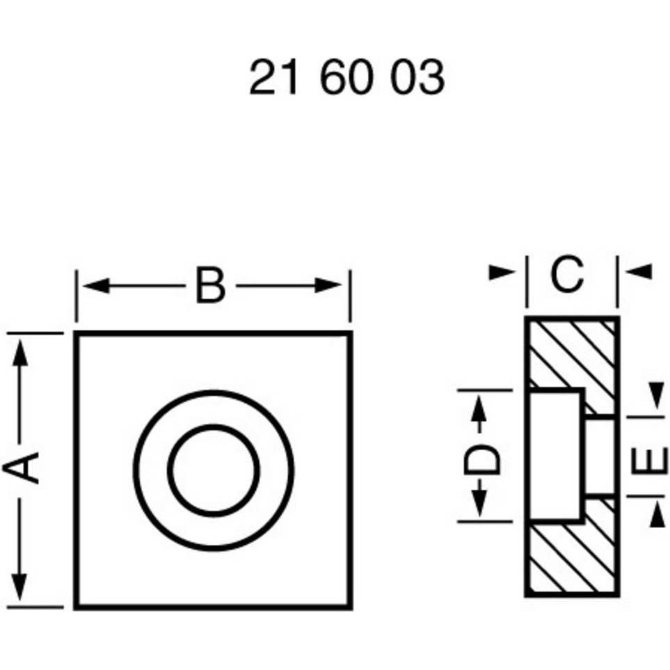 Thumbnail - Reely Lagerbock 16 Bohrungs-Ø: 16 mm