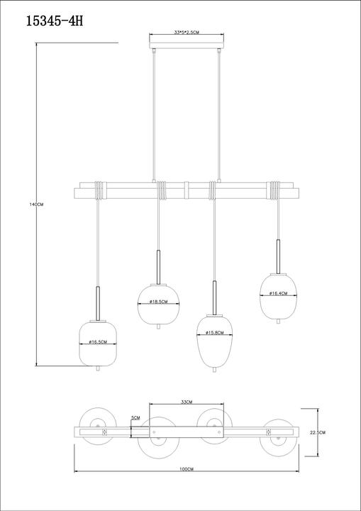 Actual product image Globo Blacky (E14)