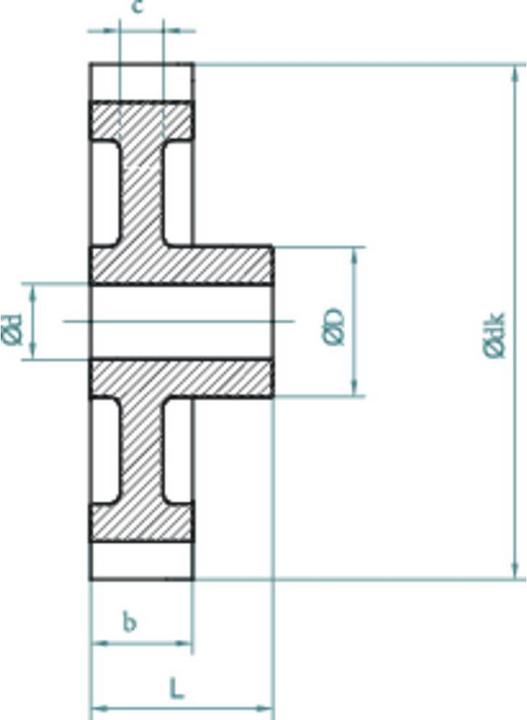 Image du produit Reely Module d'engrenage en polyacétal