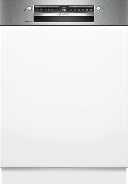 Produktbild Bosch Hausgeräte Serie 4, Teilintegrierter Geschirrspüler, 60 cm, Gebürsteter Stahl, SMI4EVS08E