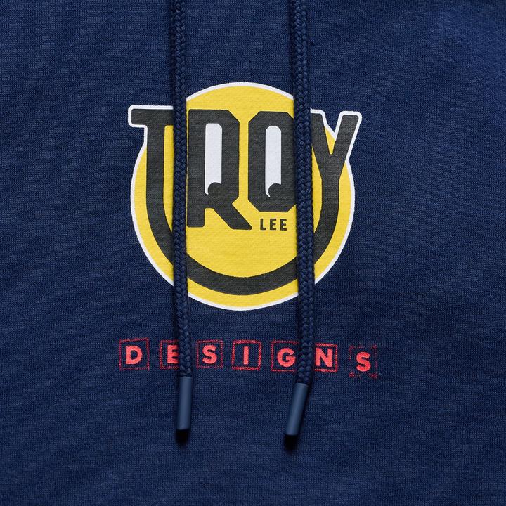 Produktbild Troy Lee Designs Pullover Hoodie, Happy Dayz, navy, M (M)