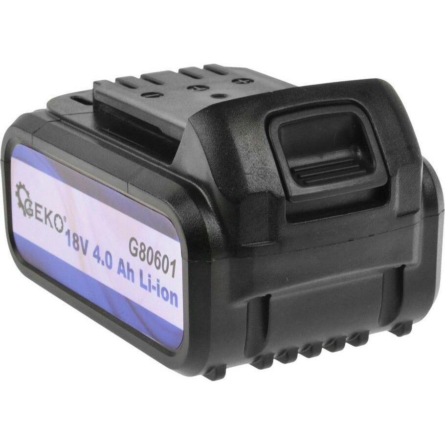 Thumbnail - GEKO Akku 18V, 4,0 Ah, Li-ion (1 Stk., 4000 mAh, Akku), Akku Ladegerät