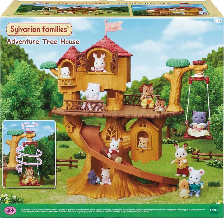 Actual product image Sylvanian Families Adventure tree house