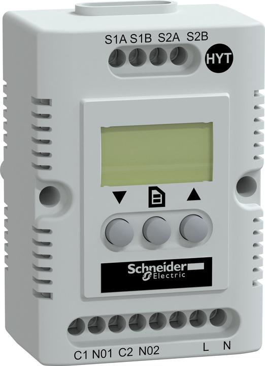 Actual product image Schneider Electric Thermostat Climasys Hygrostat Hygrotherm 230V